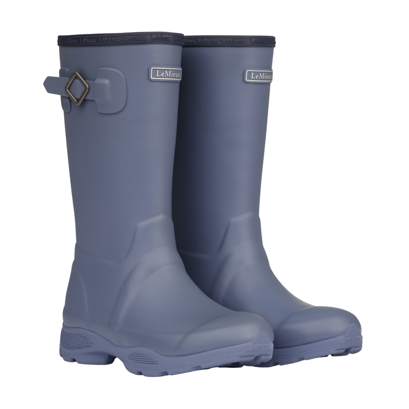 LeMieux Young Rider Ultra Stride Wellington Boots in Jay Blue